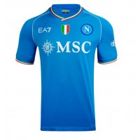 Koszulka piłkarska SSC Napoli Strój Domowy 2023-24 tanio Krótki Rękaw